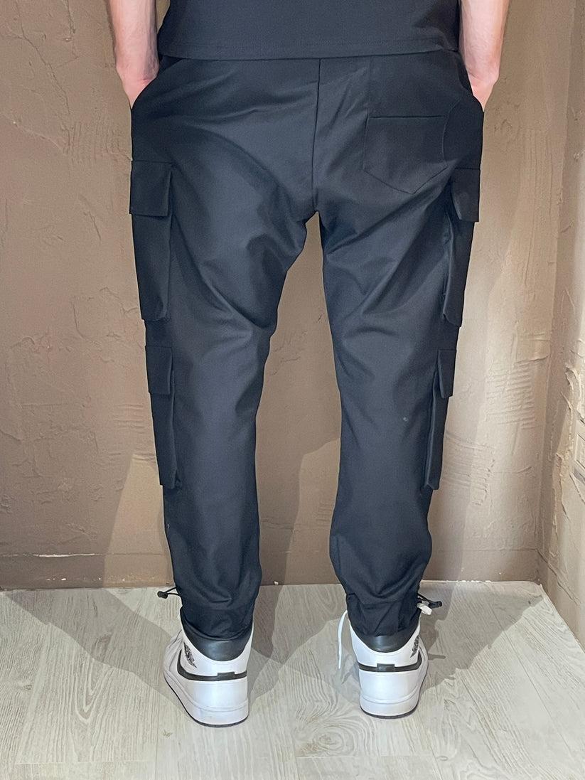 Underground Couture Pantalone Tasconato Nero Convenienza