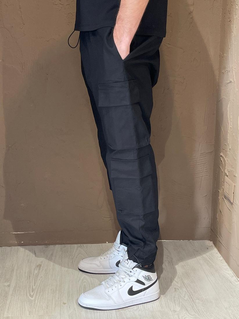 Underground Couture Pantalone Tasconato Nero Convenienza