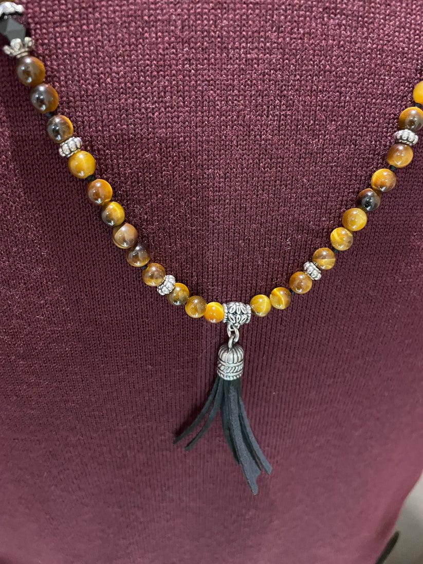 Underground Couture Collana Occhio di Tigre Presa