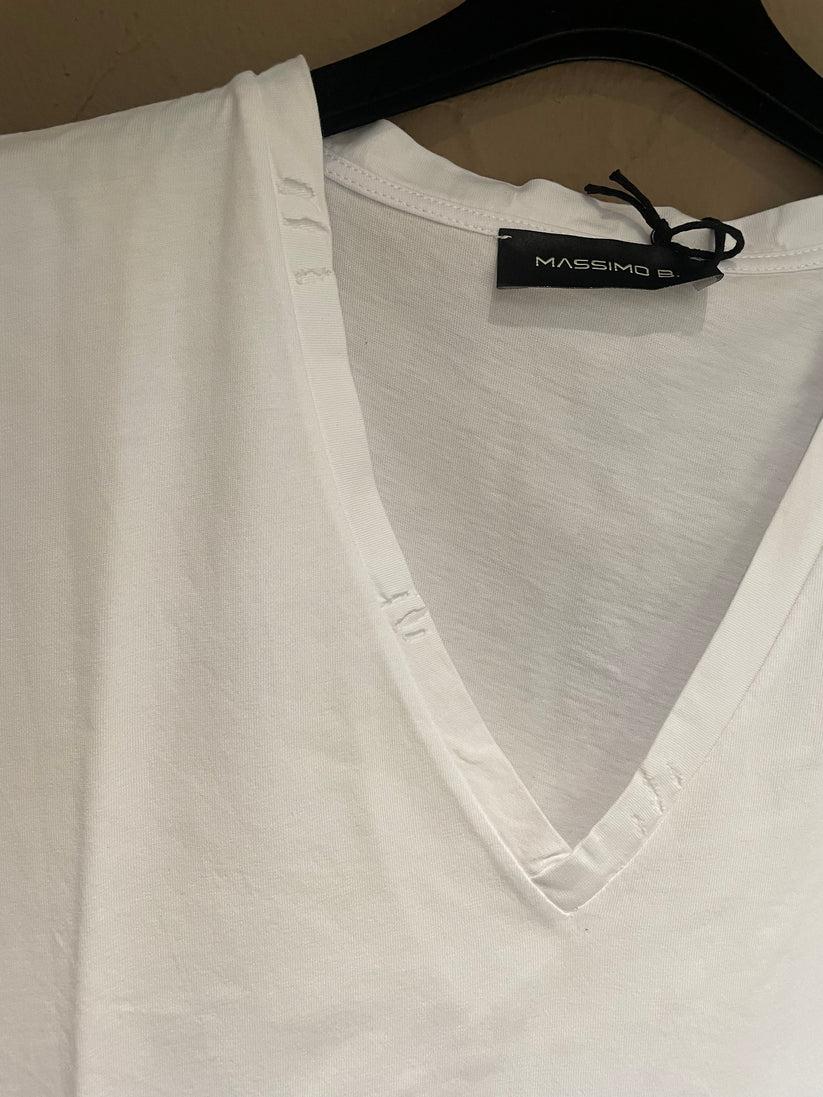 Underground Couture T-shirt Formentera Bianca Vendite Flash