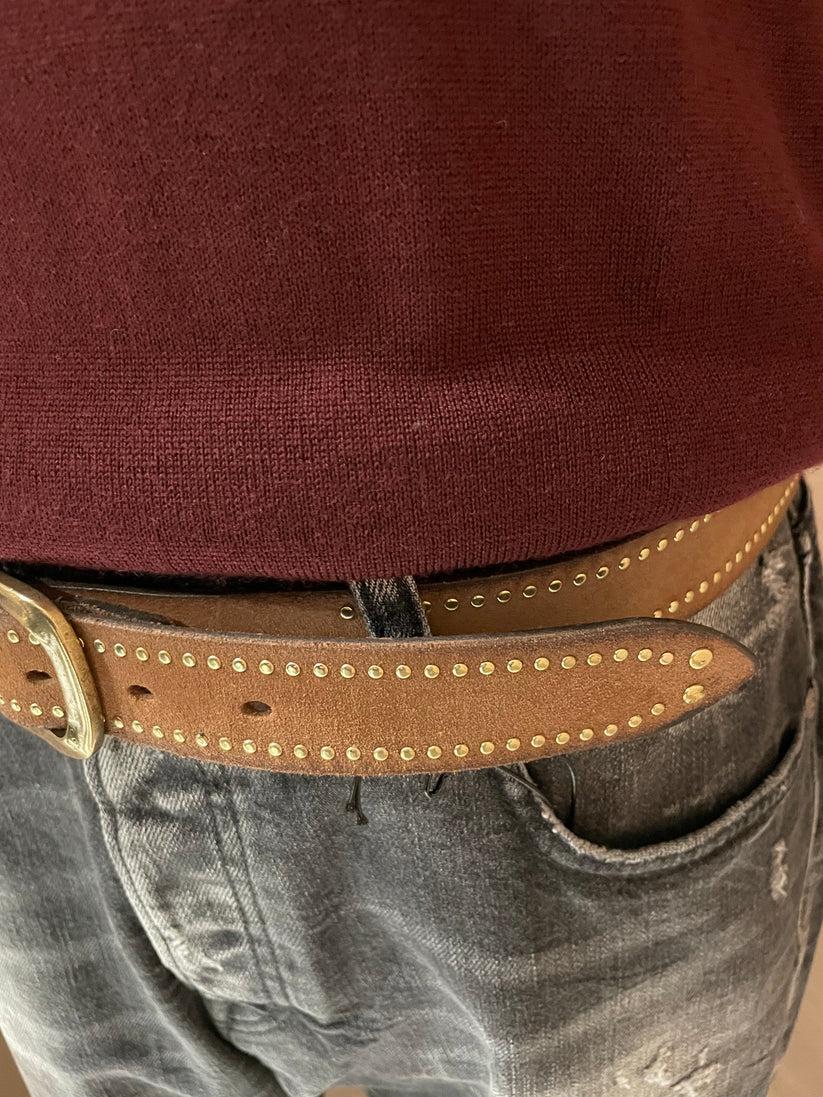 Underground Couture Cintura Borchie Oro In Linea
