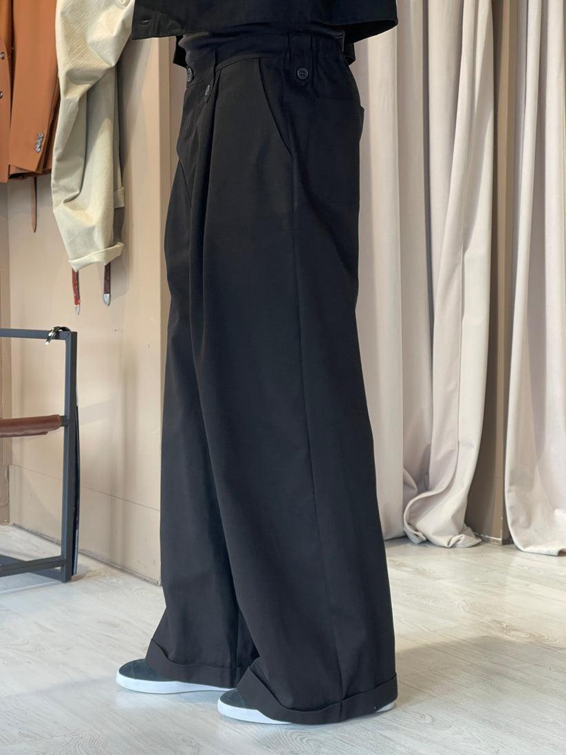 Underground Couture Pantalone Parigi Nero In Vendita
