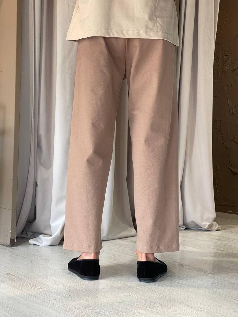 Underground Couture Pantalone USA Cammello Saldi Di Fabbrica