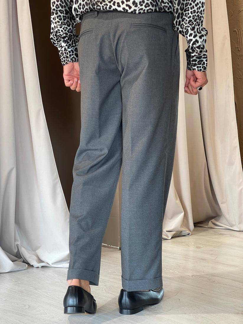 Underground Couture Pantalone D.P Grigio Lana Vendite Flash