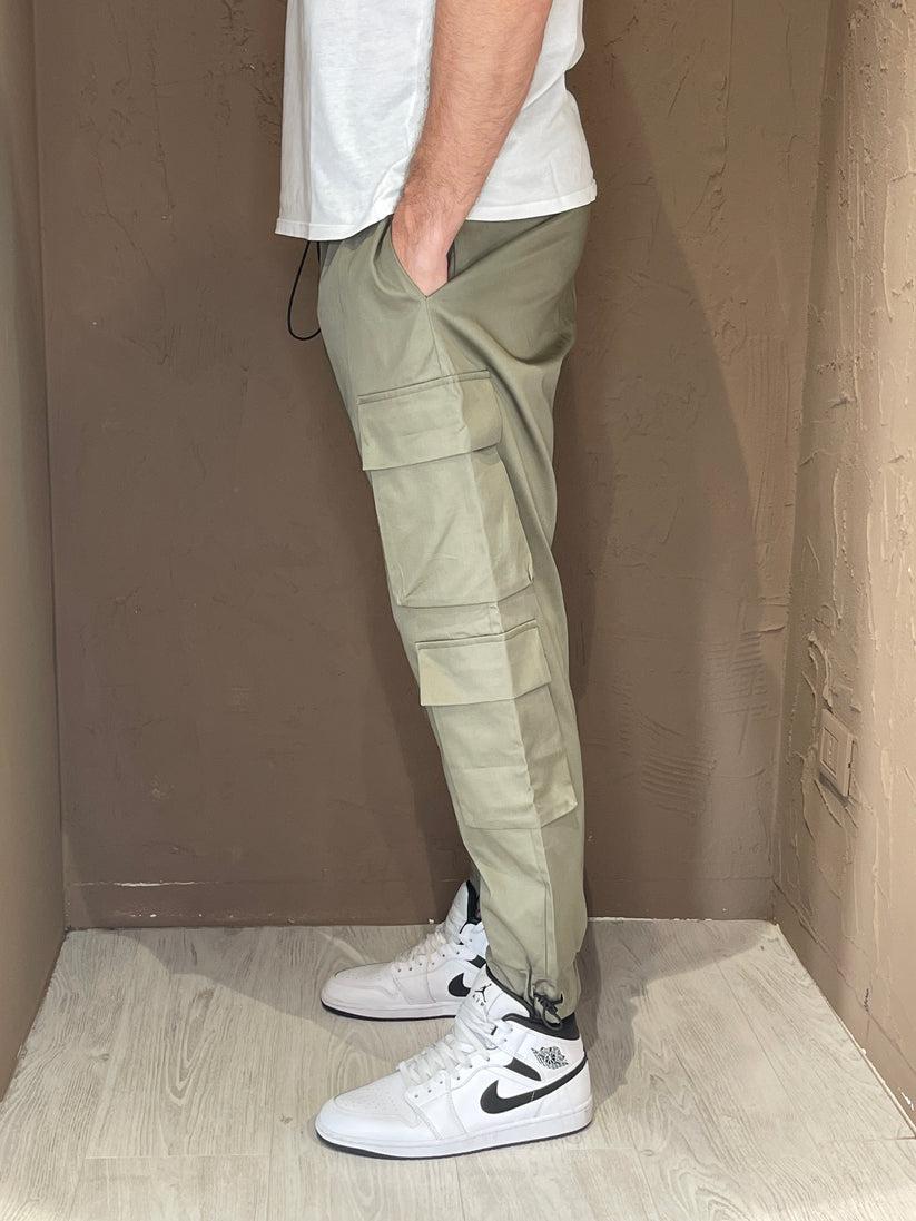 Underground Couture Pantalone Tasconato Verde 2025