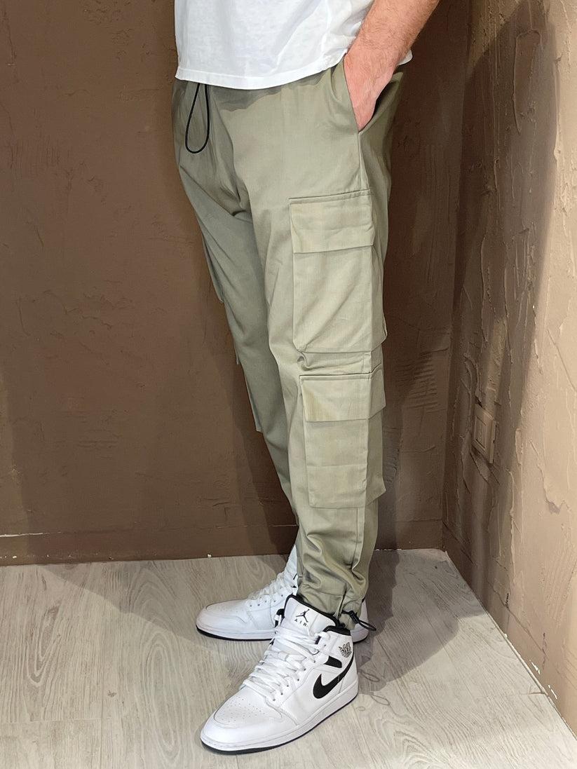 Underground Couture Pantalone Tasconato Verde 2025