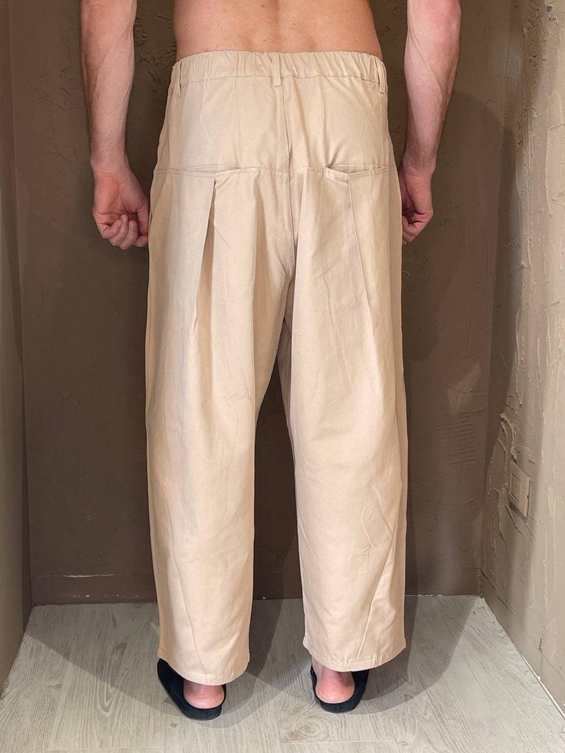 Underground Couture Pantalone Japan Beige Italy