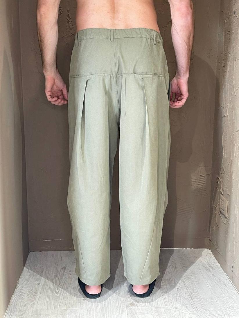 Underground Couture Pantalone Japan Verde Italia