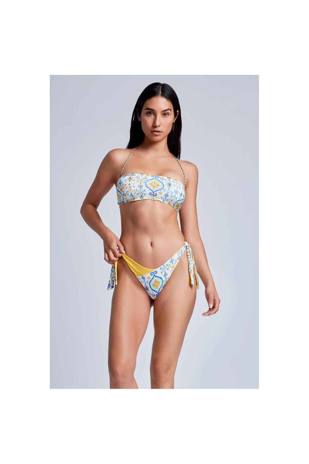 Vacanze Italiane Bikini a fascia Avocado Offerta