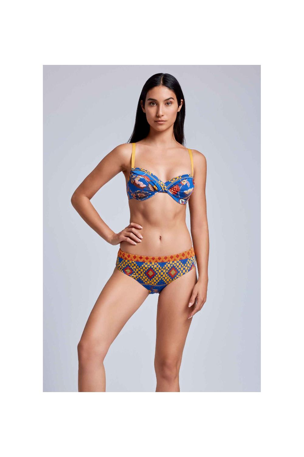 Vacanze Italiane Bikini con ferretto Mora coppa D Offerte