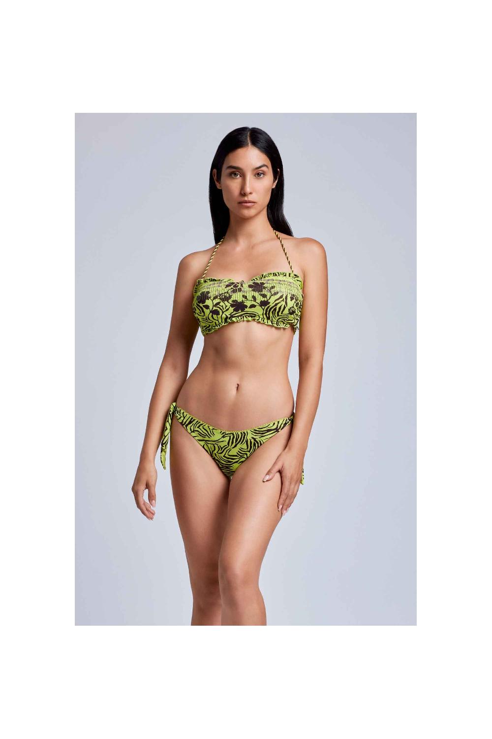 Vacanze Italiane Bikini a fascia Avocado Pezzi Unici