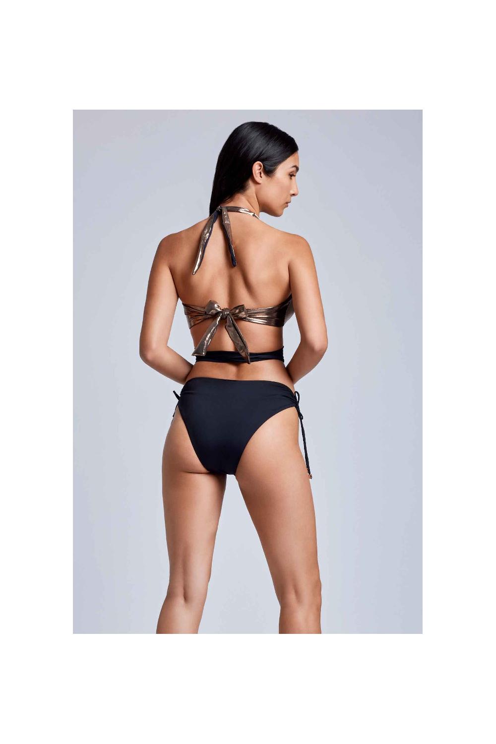 Vacanze Italiane Bikini con allacciatura al collo Fragola Presa