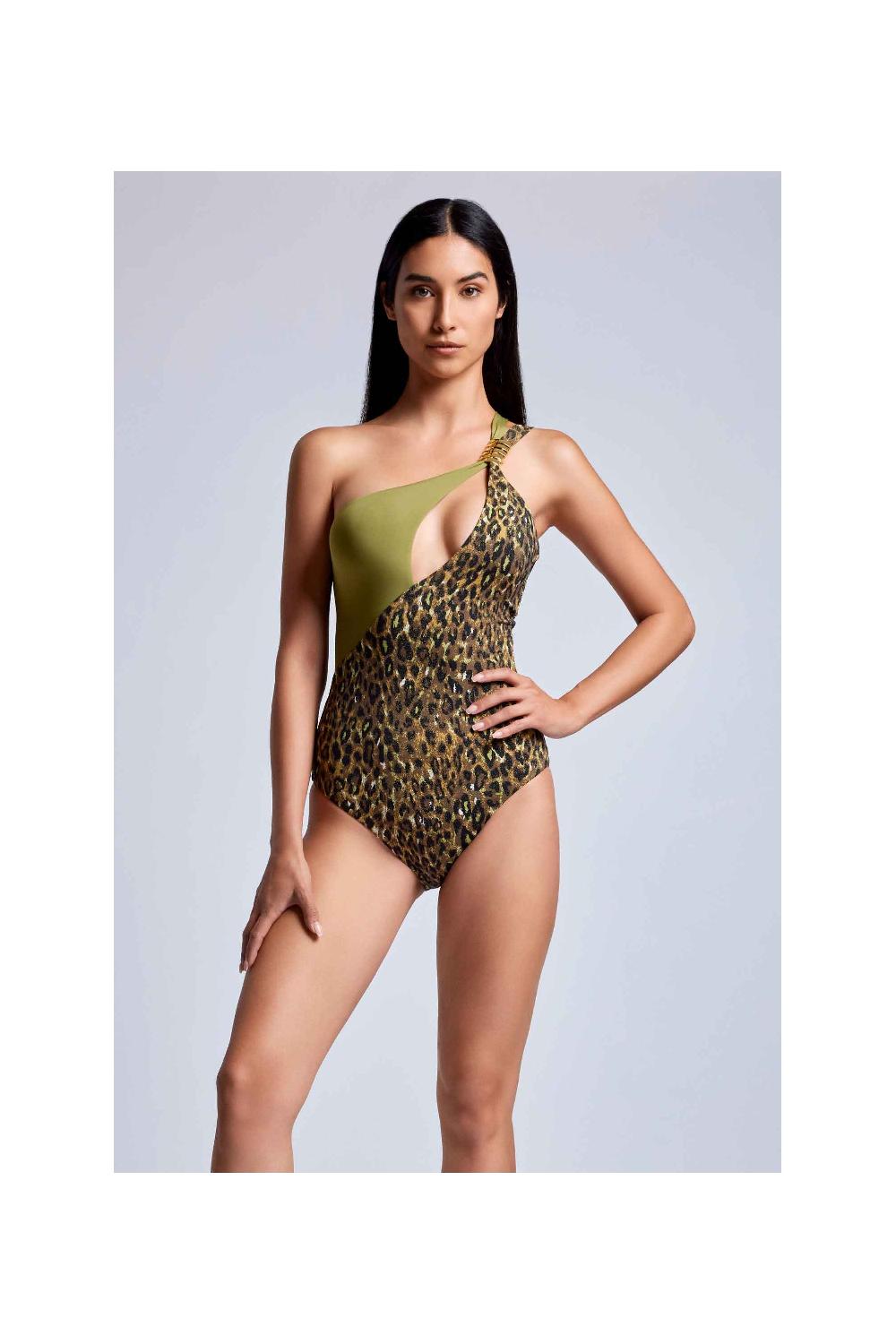 Vacanze Italiane Costume intero monospalla Olivia Pezzi Unici