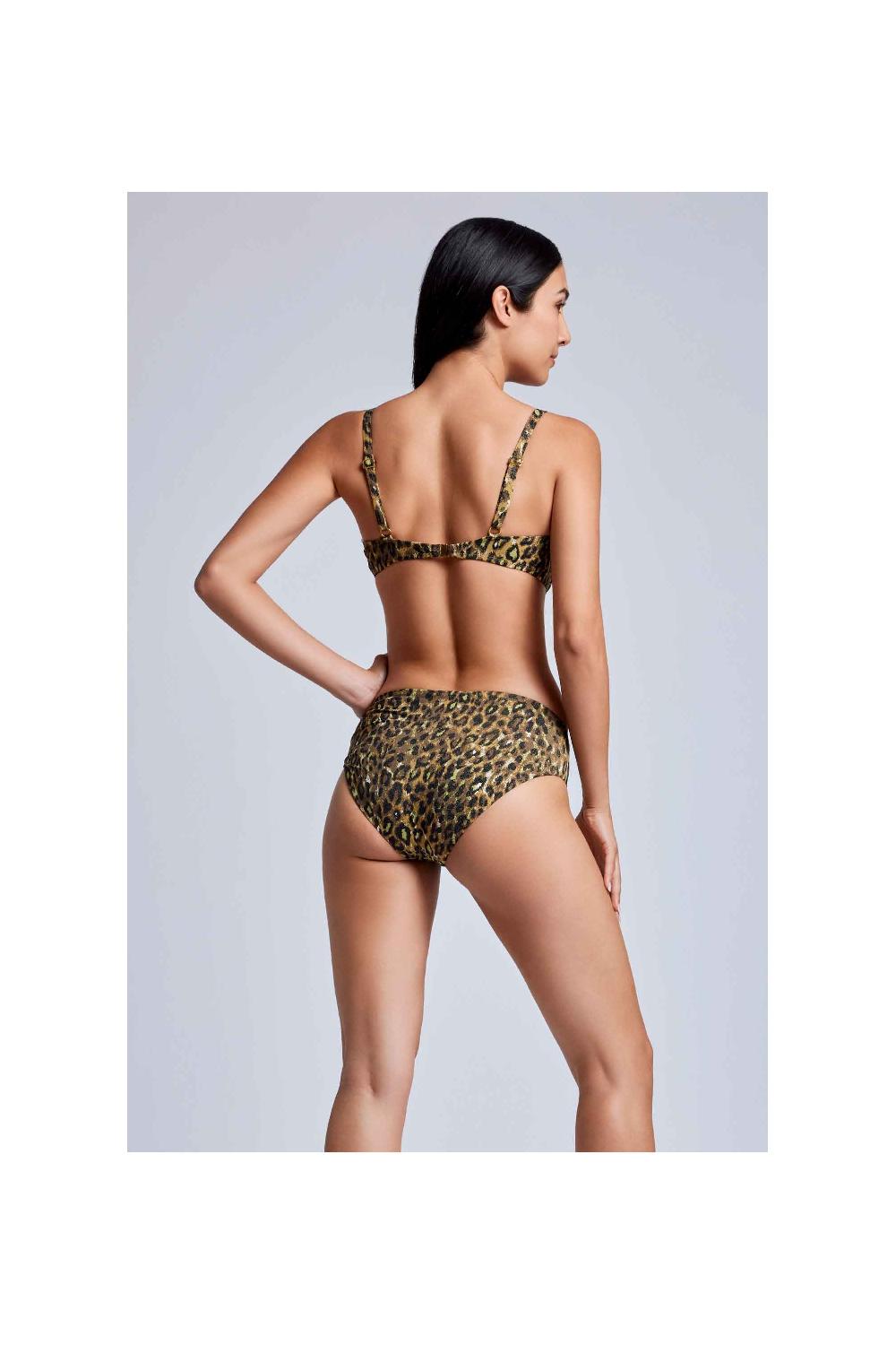 Vacanze Italiane Bikini con ferretto Mora coppa D Outlet