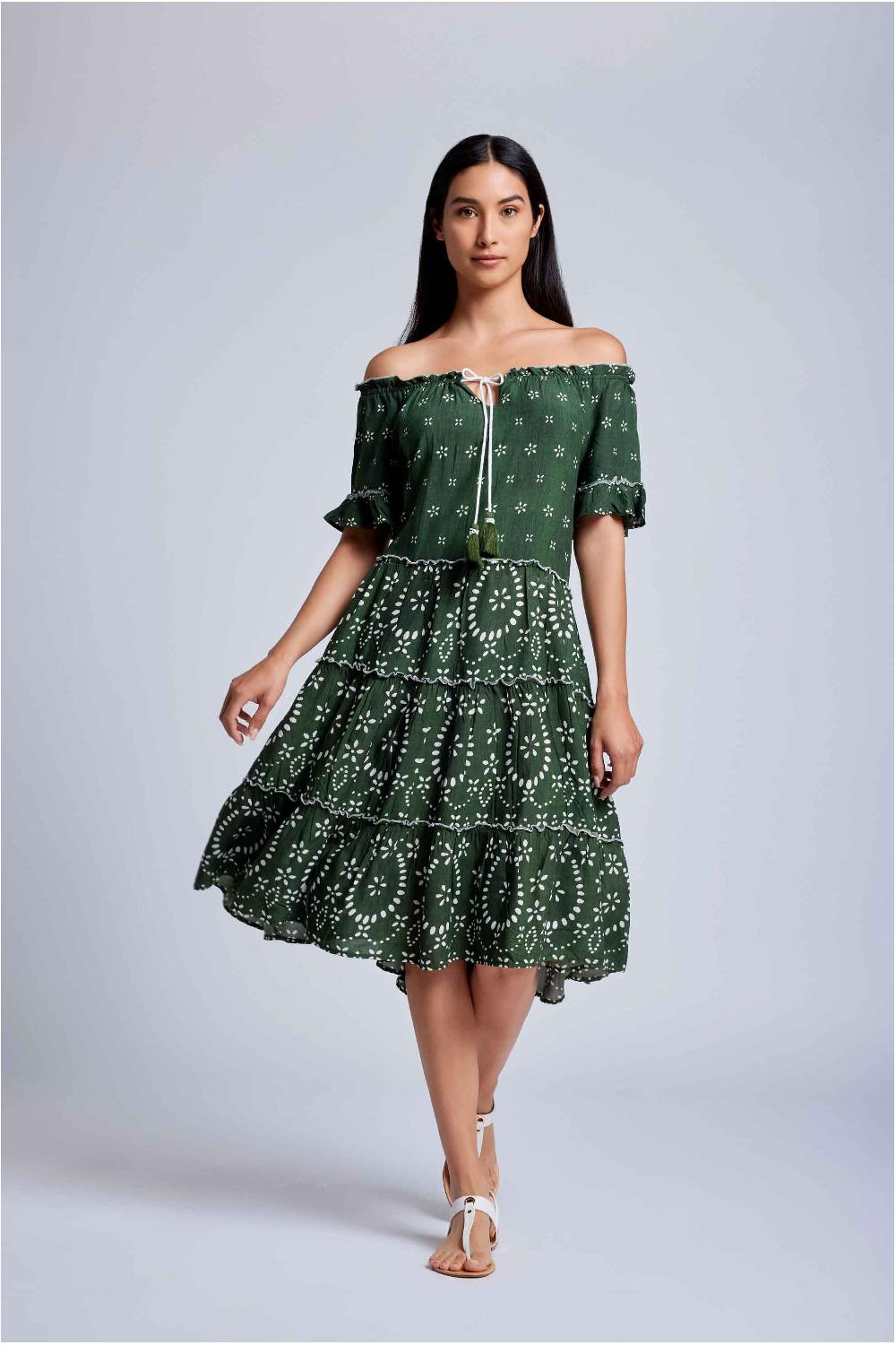 Vacanze Italiane Agata 3/4 Sleeves Dress Enormi sconti