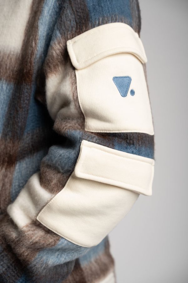 Valvola Fashion GIACCA CON ABBOTTONATURA TARTAN Convenienza