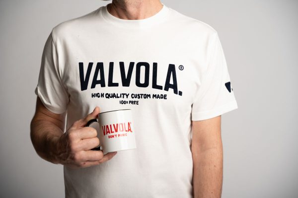 Valvola Fashion T-SHIRT MANICA CORTA BASICO TINTO IN PEZZA Novità