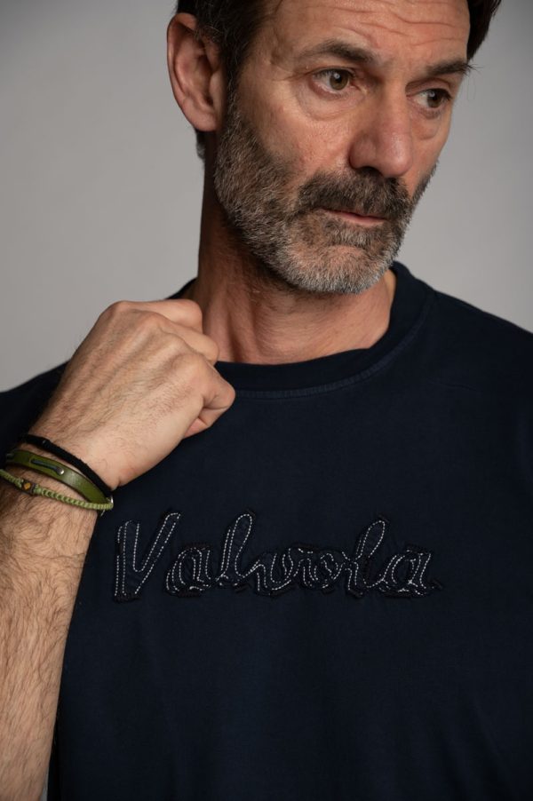 Valvola Fashion T-SHIRT MANICA CORTA LOGO SCRIPT In vendita