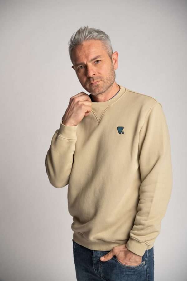 Valvola Fashion FELPA GIROCOLLO LOGO BASICO Saldi Di Fabbrica
