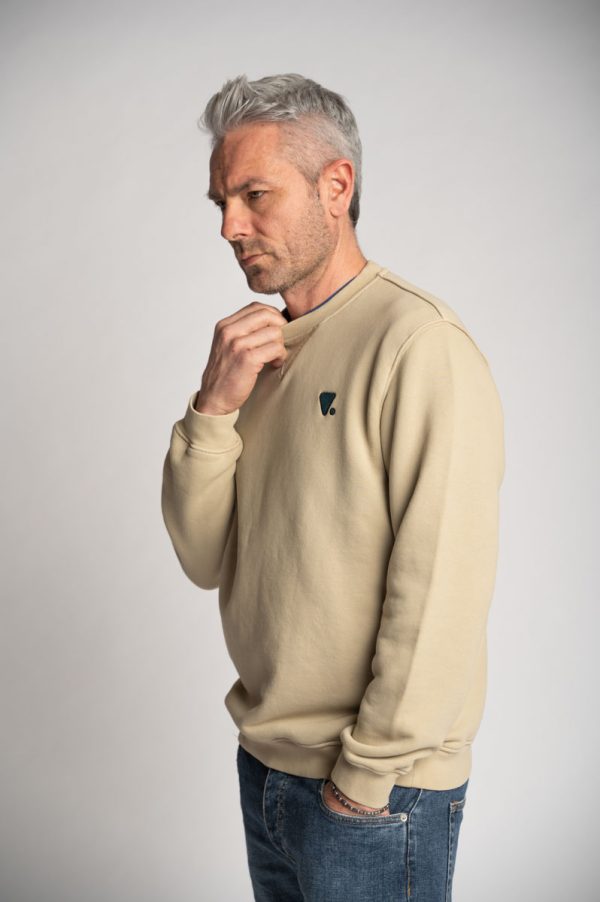 Valvola Fashion FELPA GIROCOLLO LOGO BASICO Saldi Di Fabbrica
