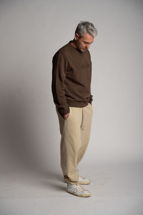 Valvola Fashion PANTALONE LOGO SCRIPT Nuova