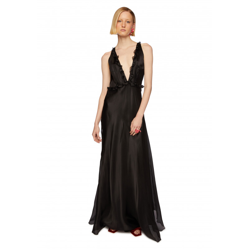 Vivetta ABITO LUNGO IN ORGANZA DI SETA Promozione