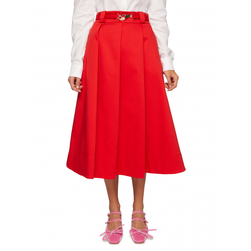 Vivetta GONNA A PIEGHE GABARDINE Shopping Online