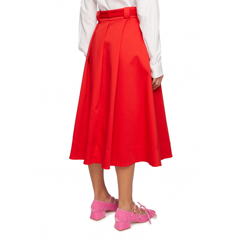 Vivetta GONNA A PIEGHE GABARDINE Shopping Online