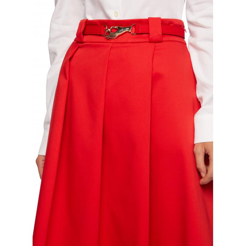 Vivetta GONNA A PIEGHE GABARDINE Shopping Online