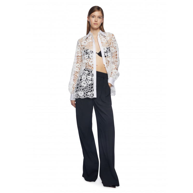 Vivetta CAMICIA IN PIZZO FLOREALE Sottocosto