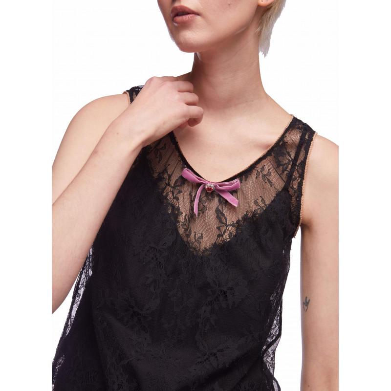 Vivetta TOP SMANICATO IN PIZZO Hotsell