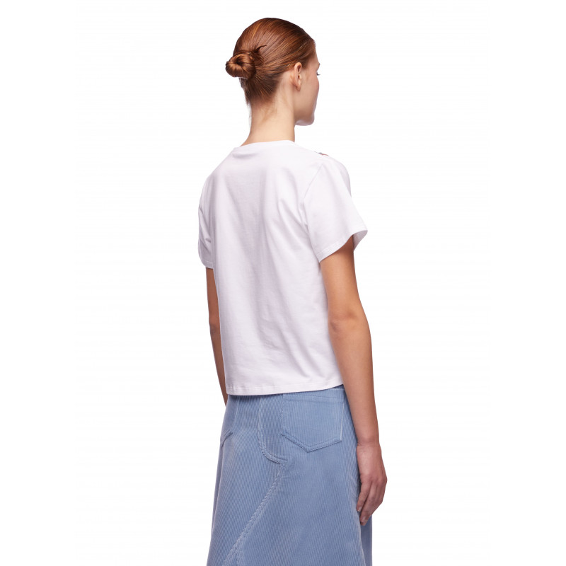 Vivetta T-SHIRT CON TOP PIZZO Negozio