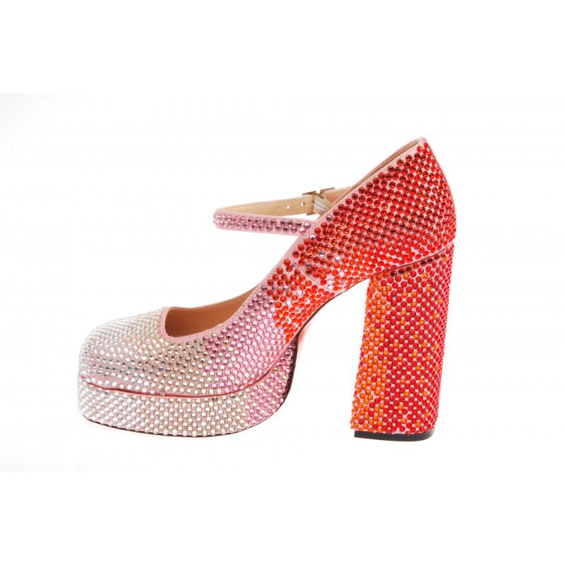 Vivetta MARY JANE PLATFORM STRASS DEGRADÈ Vendita