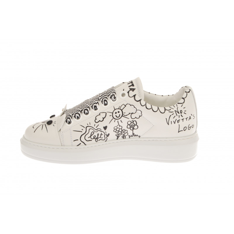 Vivetta SNEAKERS GATTO SERIGRAFIA Saldi