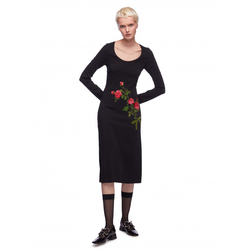 Vivetta ABITO RICAMO ROSE Novità