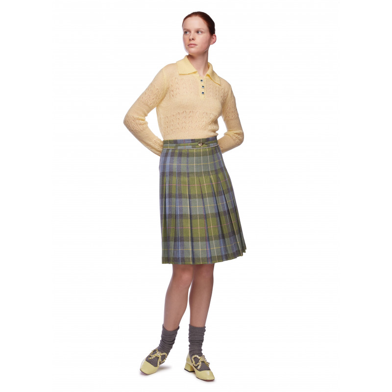 Vivetta GONNA TARTAN A PIEGHE Economico
