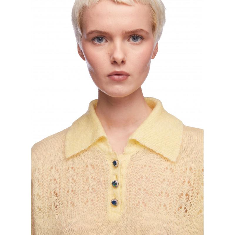 Vivetta MAGLIA POLO MOHAIR Vendita Economica