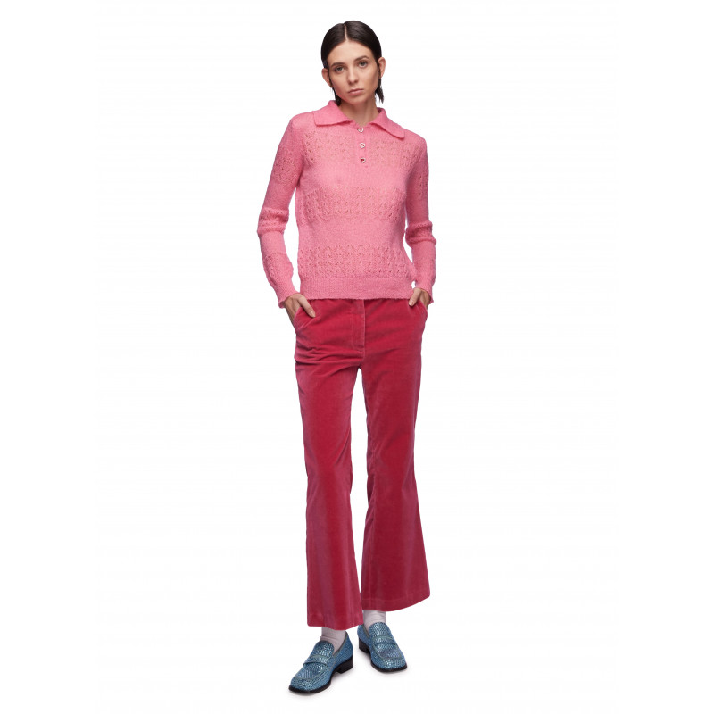 Vivetta MAGLIA POLO MOHAIR Saldi Di Fabbrica