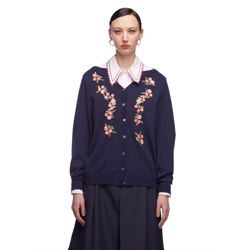Vivetta CARDIGAN OVERSIZE RICAMATO Moda