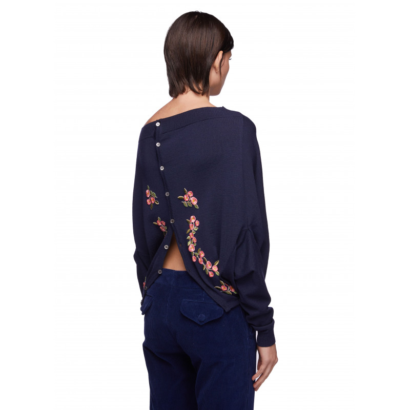 Vivetta CARDIGAN OVERSIZE RICAMATO Moda