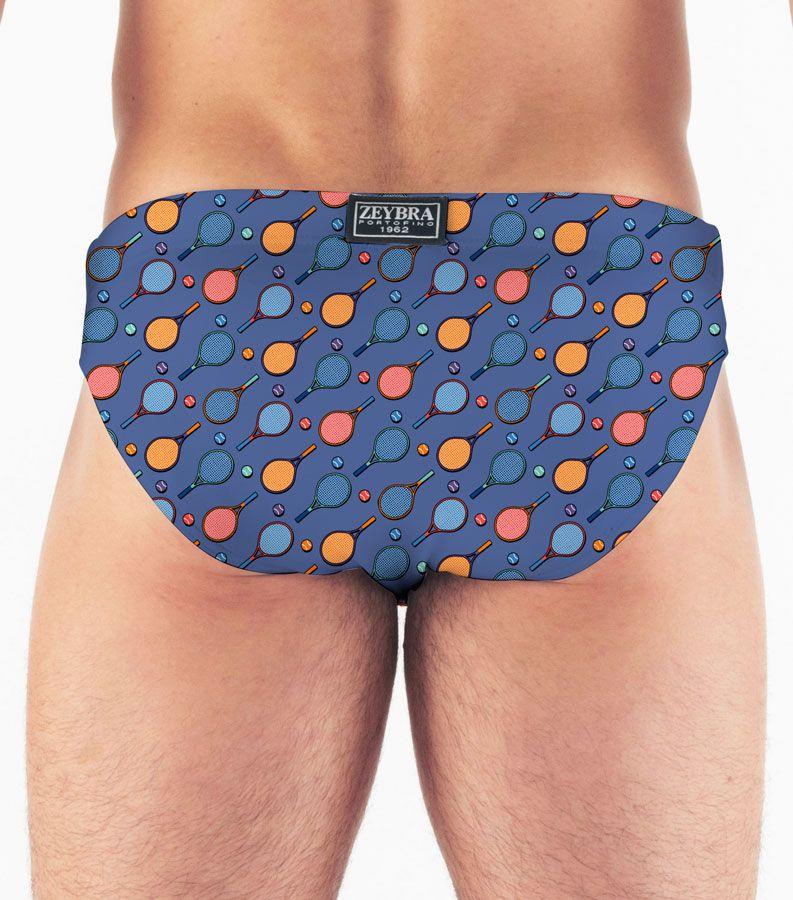 Zeybra SLIP UOMO TENNIS COBALTO Nuova