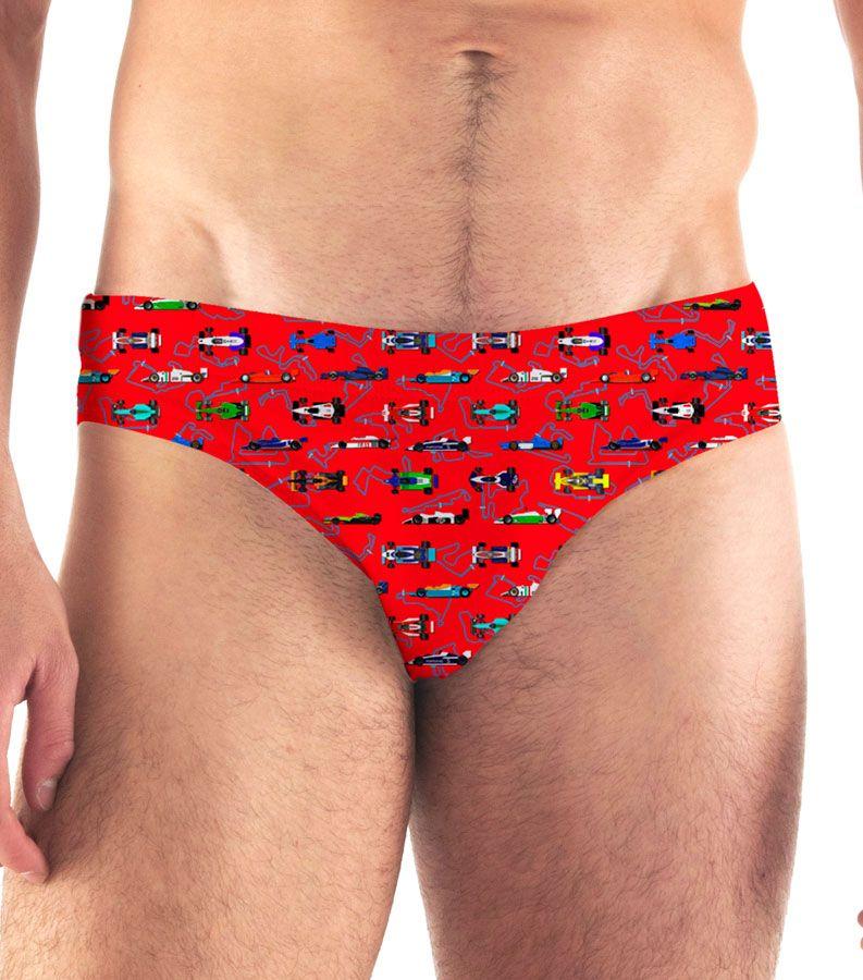 Zeybra SLIP UOMO FORMULA 1 RED RACE Moda