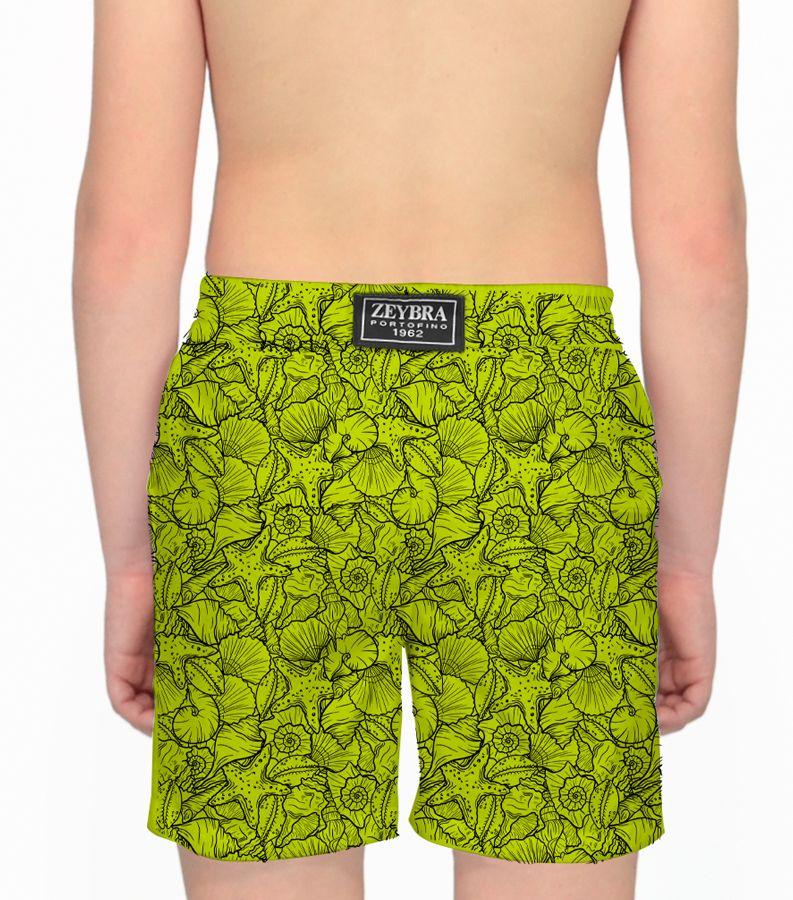 Zeybra COSTUME BAMBINO FLUO PRINT GIALLO FLUO Outlet
