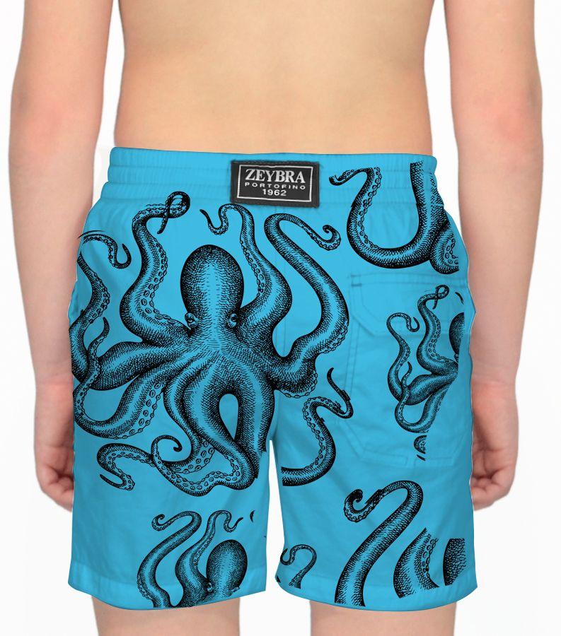 Zeybra COSTUME BAMBINO FLUO PRINT HAWAY In Vendita