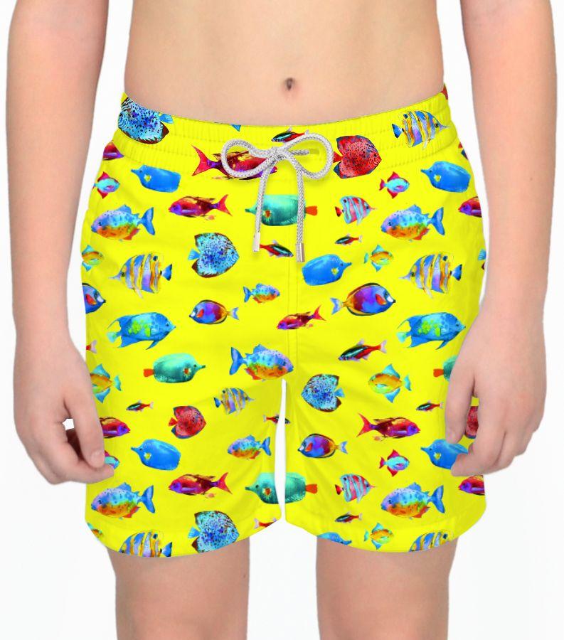 Zeybra COSTUME BAMBINO PESCI GIALLO FLUO I Più Venduti