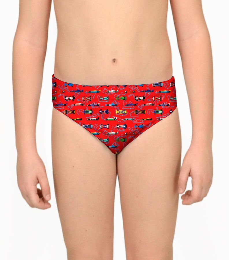 Zeybra SLIP BAMBINO FORMULA 1 RED RACE Consegna Veloce