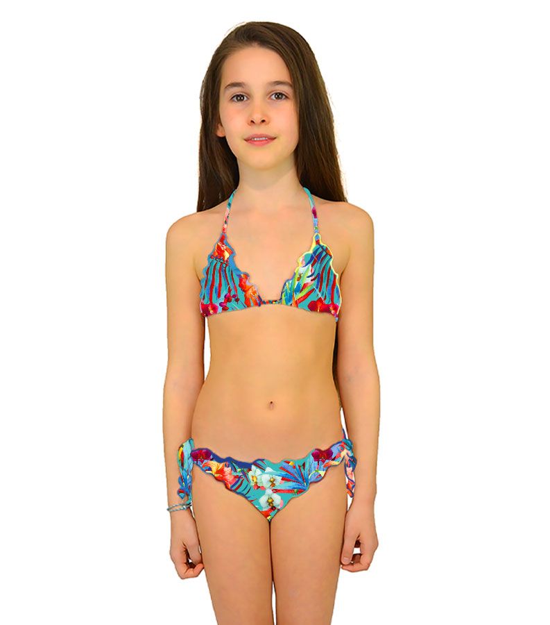 Zeybra TRIANGOLO BAMBINA REVERSIBILE GIUNGLA BALI Vendita Economica