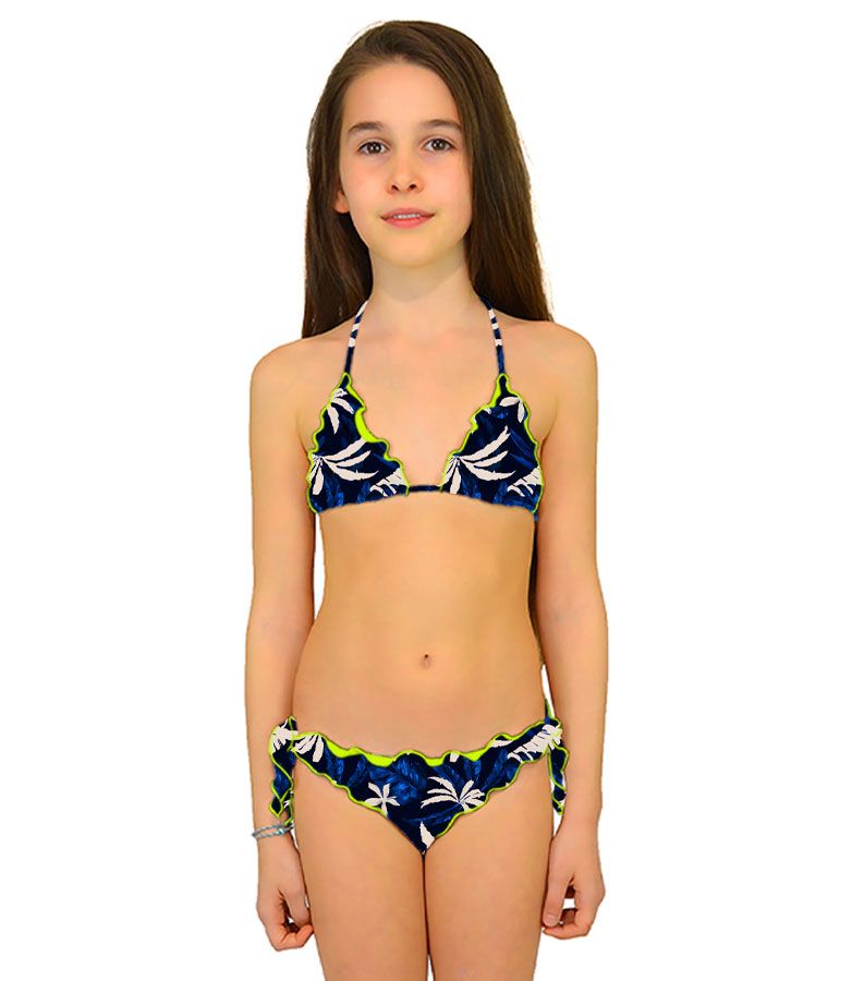 Zeybra SLIP BAMBINA REVERSIBILE FORESTA BLU I Più Venduti