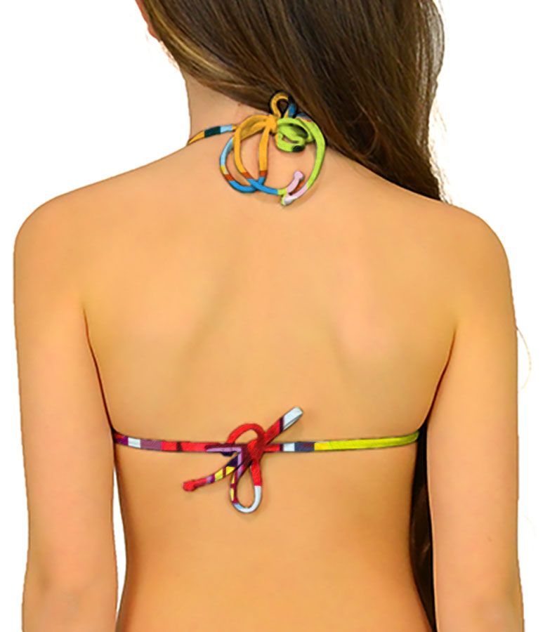 Zeybra TRIANGOLO BAMBINA REVERSIBILE AMALFI GIALLO Negozio