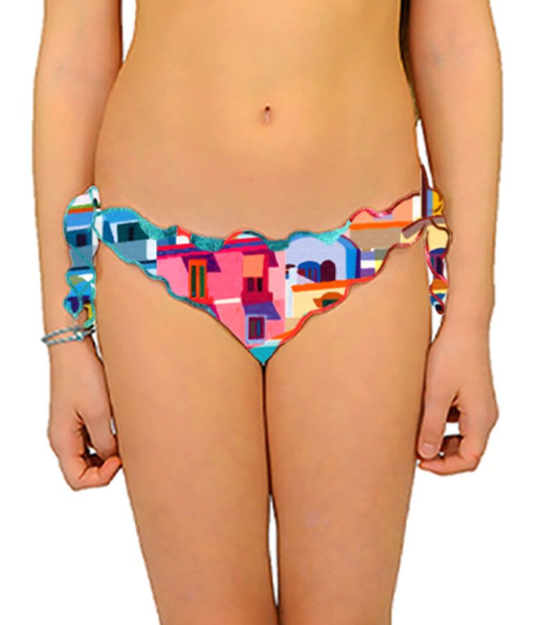 Zeybra SLIP BAMBINA REVERSIBILE AMALFI GIALLO In Saldo